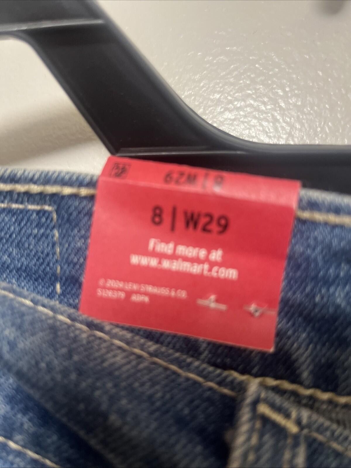 Levi's Levi Strauss Women's Vintage High Rise Straight Jeans Size 30" / US 8 / IT 44 - 6 Thumbnail