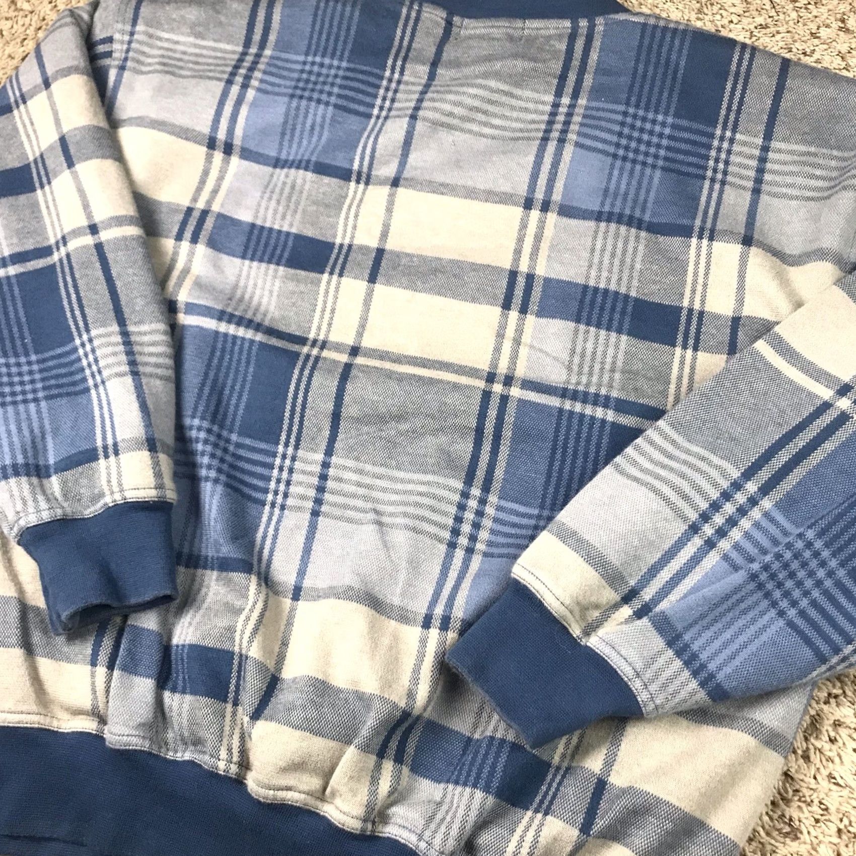 Titleist VINTAGE Titleist By Corbin Plaid Golf Crewneck Sweatshirt Men M Blue 90s Golf Vintage Plain? Size US M / EU 48-50 / 2 - 4 Thumbnail