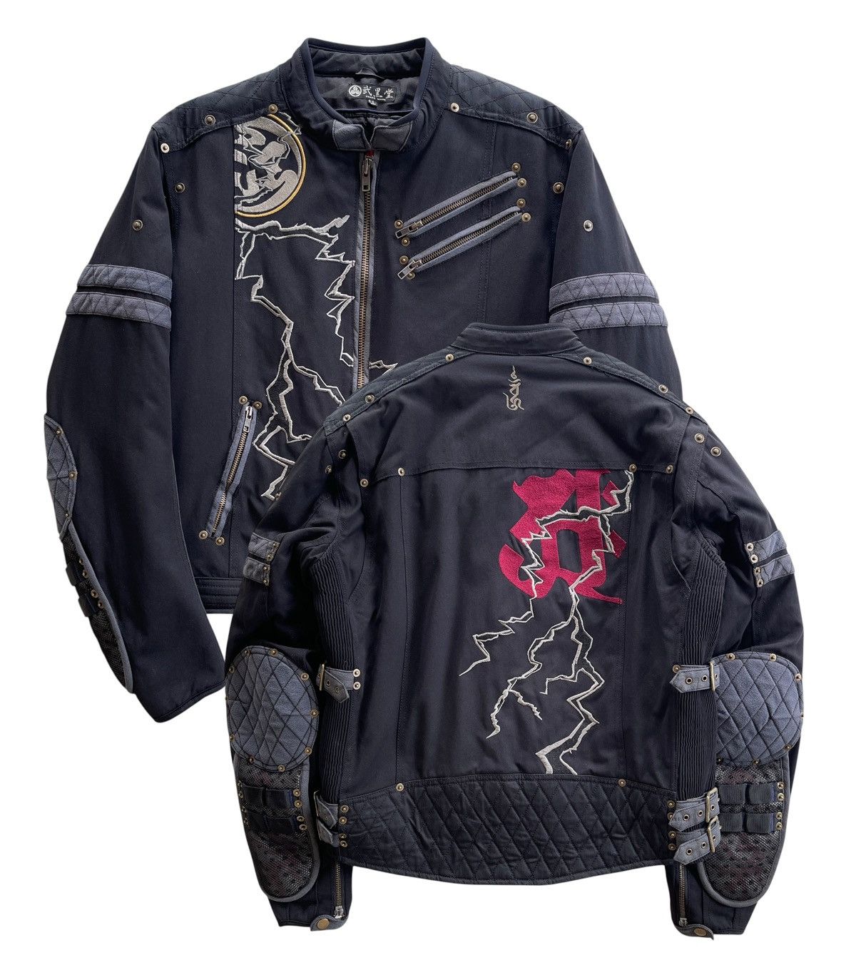 Japanese Brand Japanese Tradition Motorcycle Biker Jacket Size US L / EU 52-54 / 3 - 1 Thumbnail