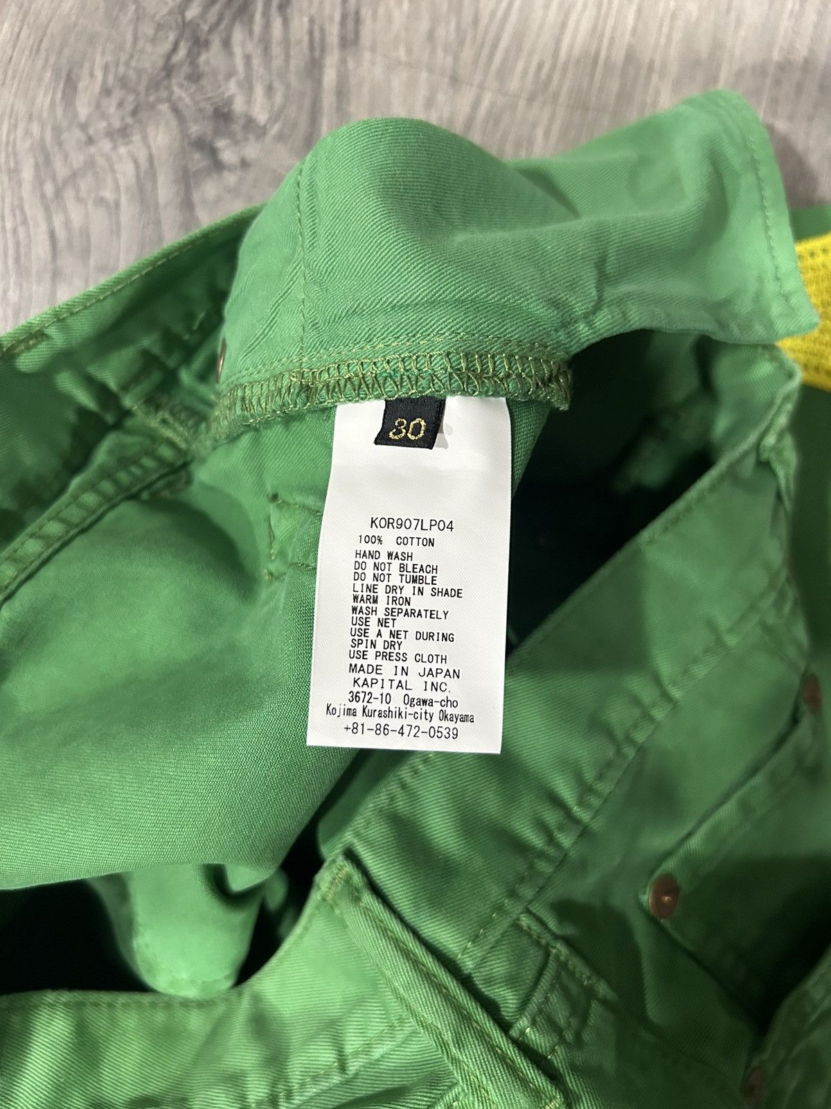 Kapital Kapital Bone Pants Green Size US 30 / EU 46 - 11 Thumbnail