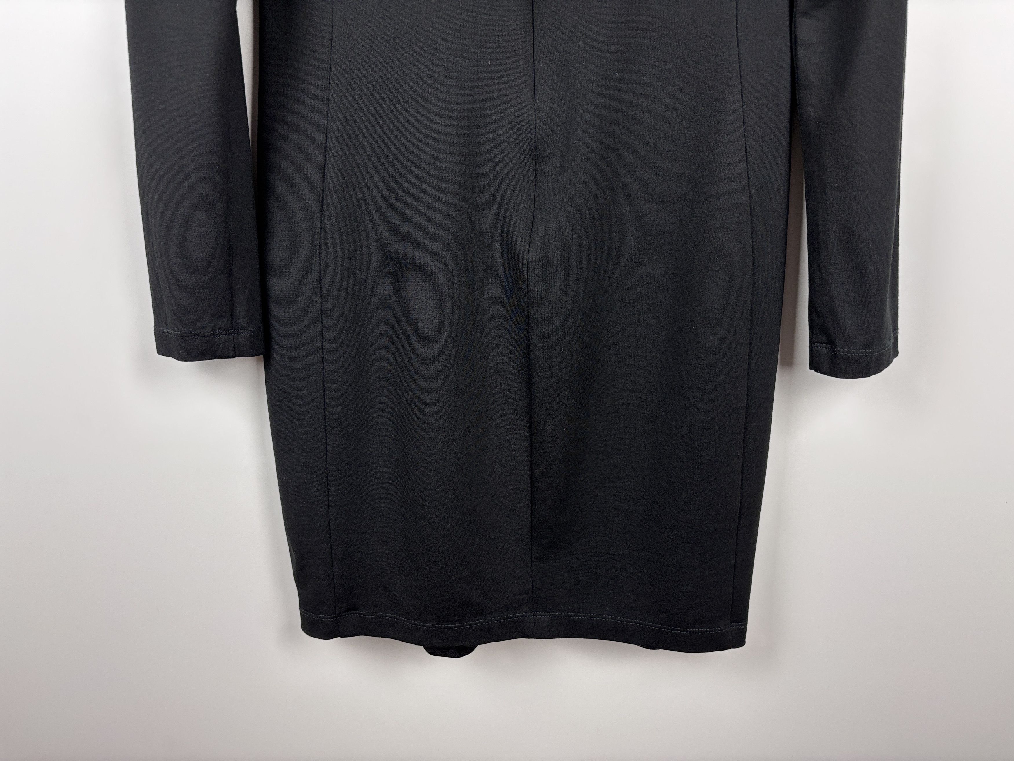 Versace × Versace Jeans Couture Womens Versace Jeans Long Sleeve Dress Black Size US 10 Size L / US 10 / IT 46 - 8 Thumbnail