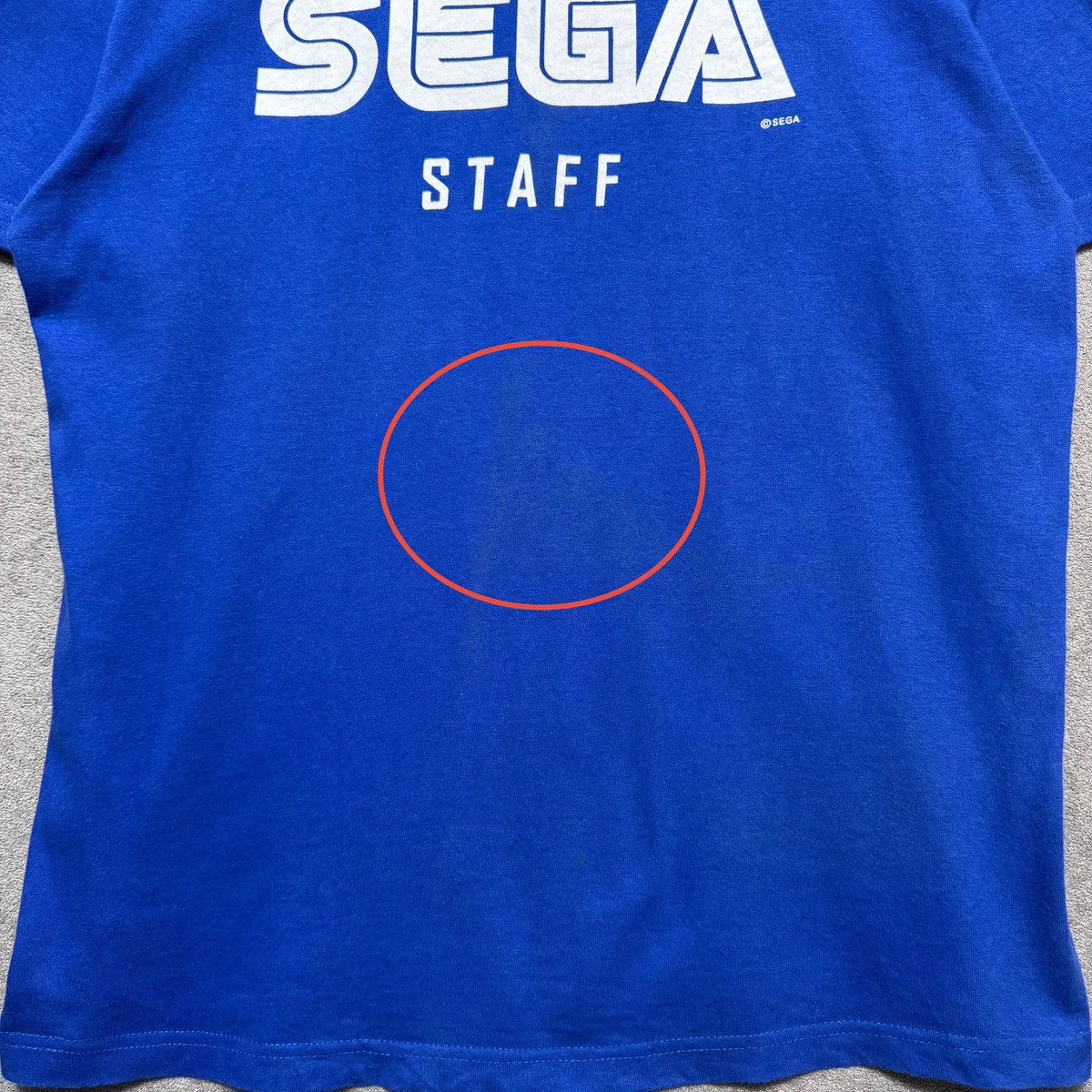 Japanese Brand Vintage SEGA Staff Sonic The Hedgehog T-Shirt Size US M / EU 48-50 / 2 - 12 Thumbnail
