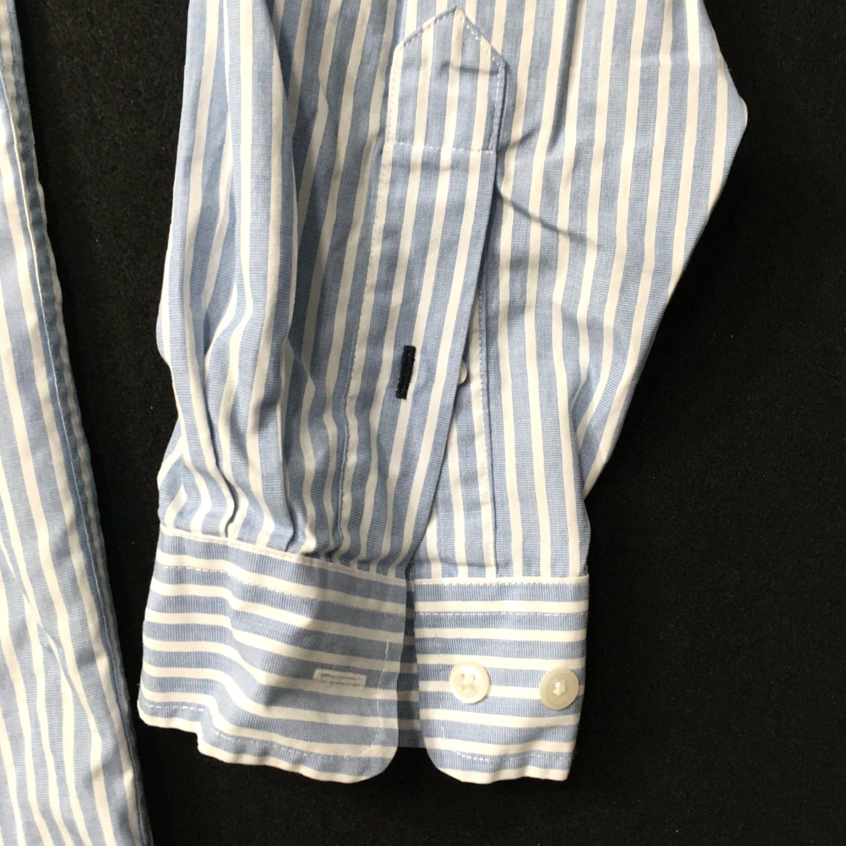 Vintage LL Bean Shirt Mens L Blue Striped Long Sleeve Collared Button Down Cotton Size US L / EU 52-54 / 3 - 7 Thumbnail