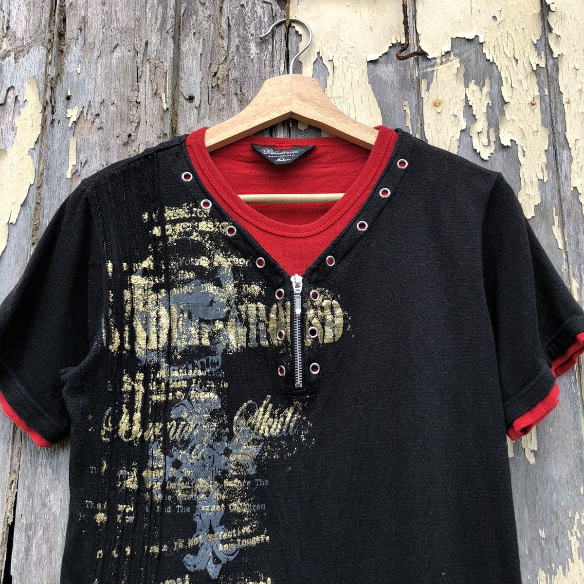 Japanese Brand 🔥Rare🔥 Beawmeve Punk Style Tshirt Size US M / EU 48-50 / 2 - 3 Thumbnail