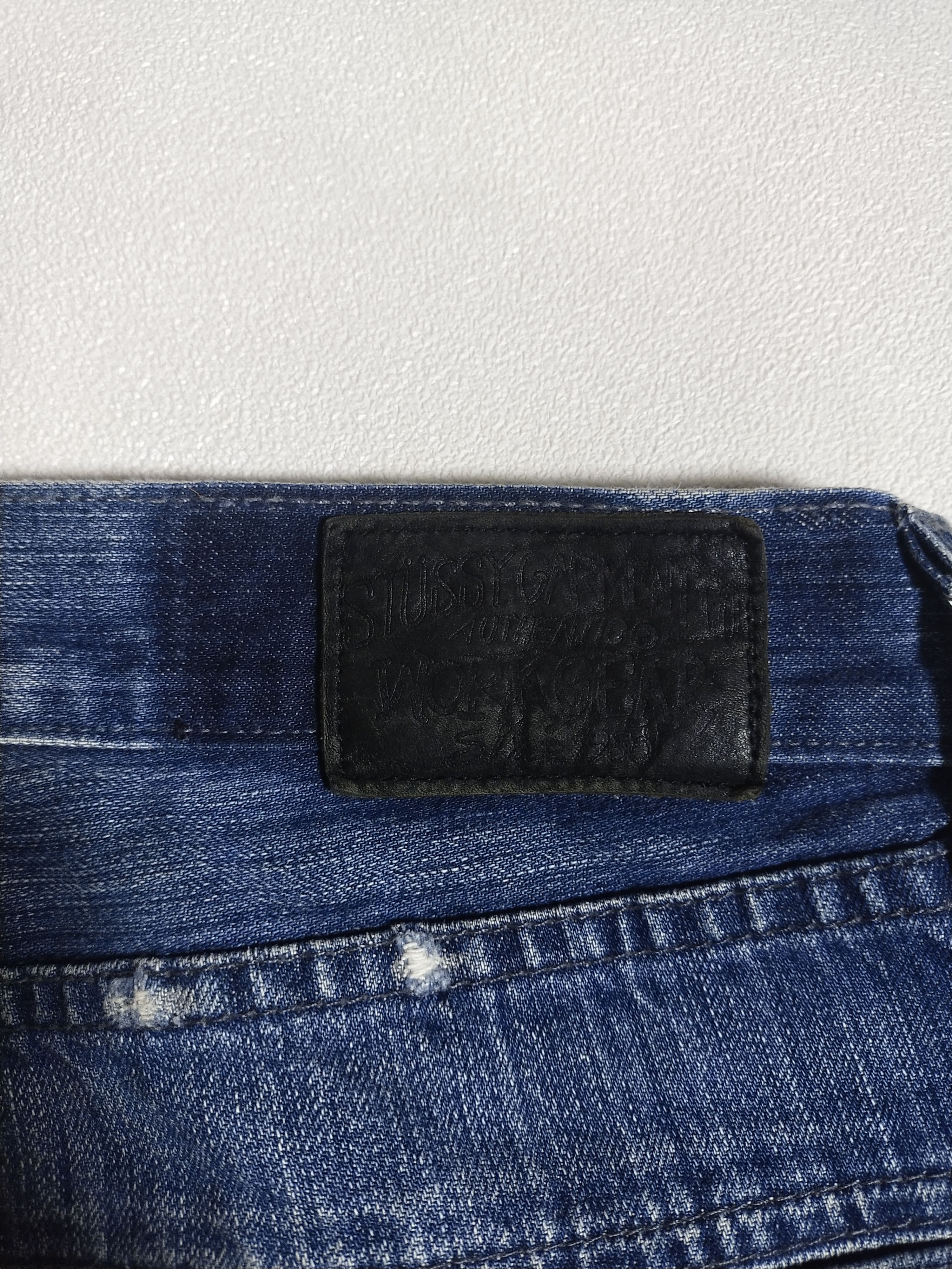 Stussy Vintage Denim Stussy Garment WorkGear Size US 34 / EU 50 - 8 Thumbnail