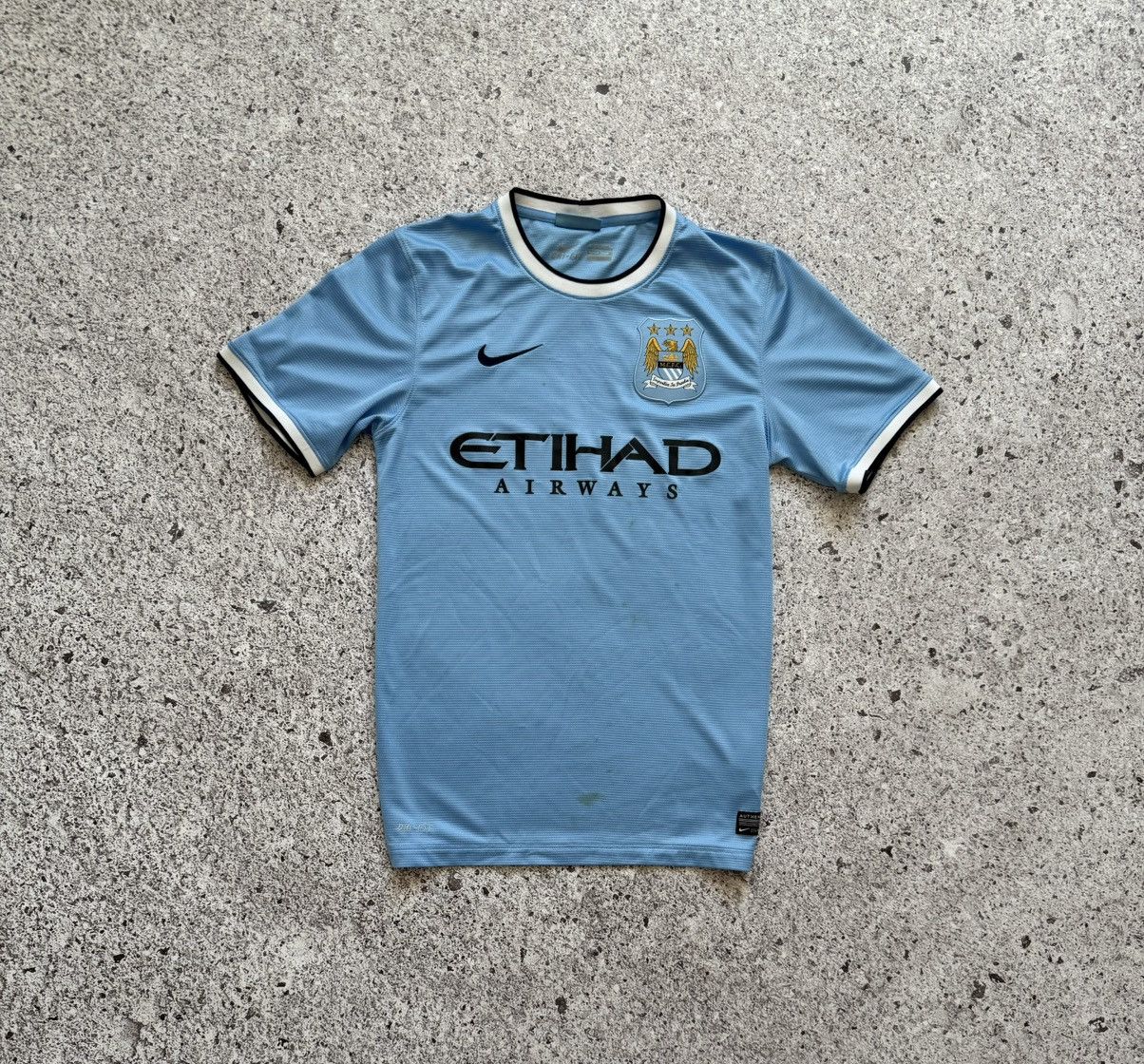 Nike × Vintage Nike Manchester City 2013 2014 Home Football Soccer Jersey Size US S / EU 44-46 / 1 - 2 Thumbnail