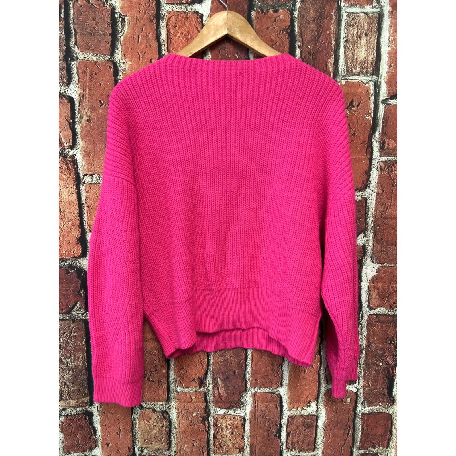Zara Zara Pink Knit Sweatshirt Pullover Womens XL Knit Style Pullover Casual Dusty Logo Rose Pattern 3/4 Sleeve Womens Size XL / US 12-14 / IT 48-50 - 3 Thumbnail