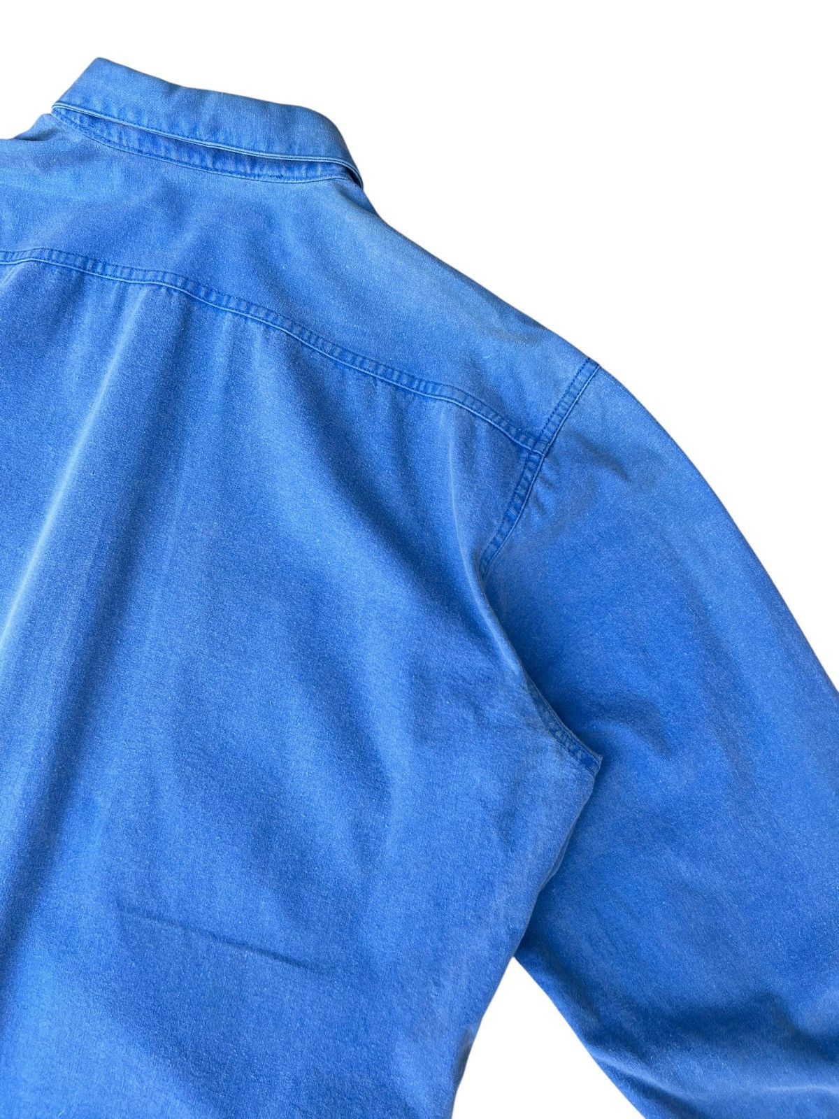 Patagonia Vintage 90s Patagonia Waxed Cotton Canvas Shirt Oversized Size US L / EU 52-54 / 3 - 24 Thumbnail