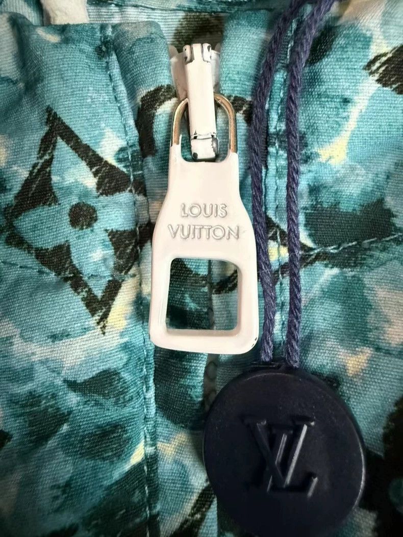Louis Vuitton Louis Vuitton Logo Print Windbreaker Jacket-2506 Size US L / EU 52-54 / 3 - 3 Thumbnail