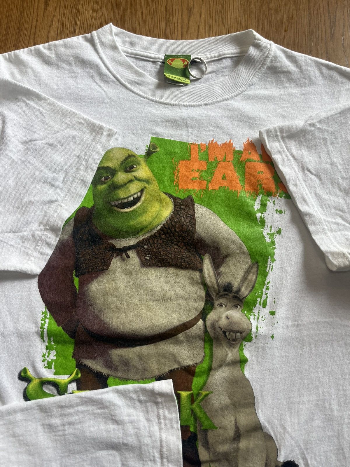Disney Vintage SHREK i’m all Ears 2004’s Dreamworks film Tshirt Size US L / EU 52-54 / 3 - 7 Thumbnail