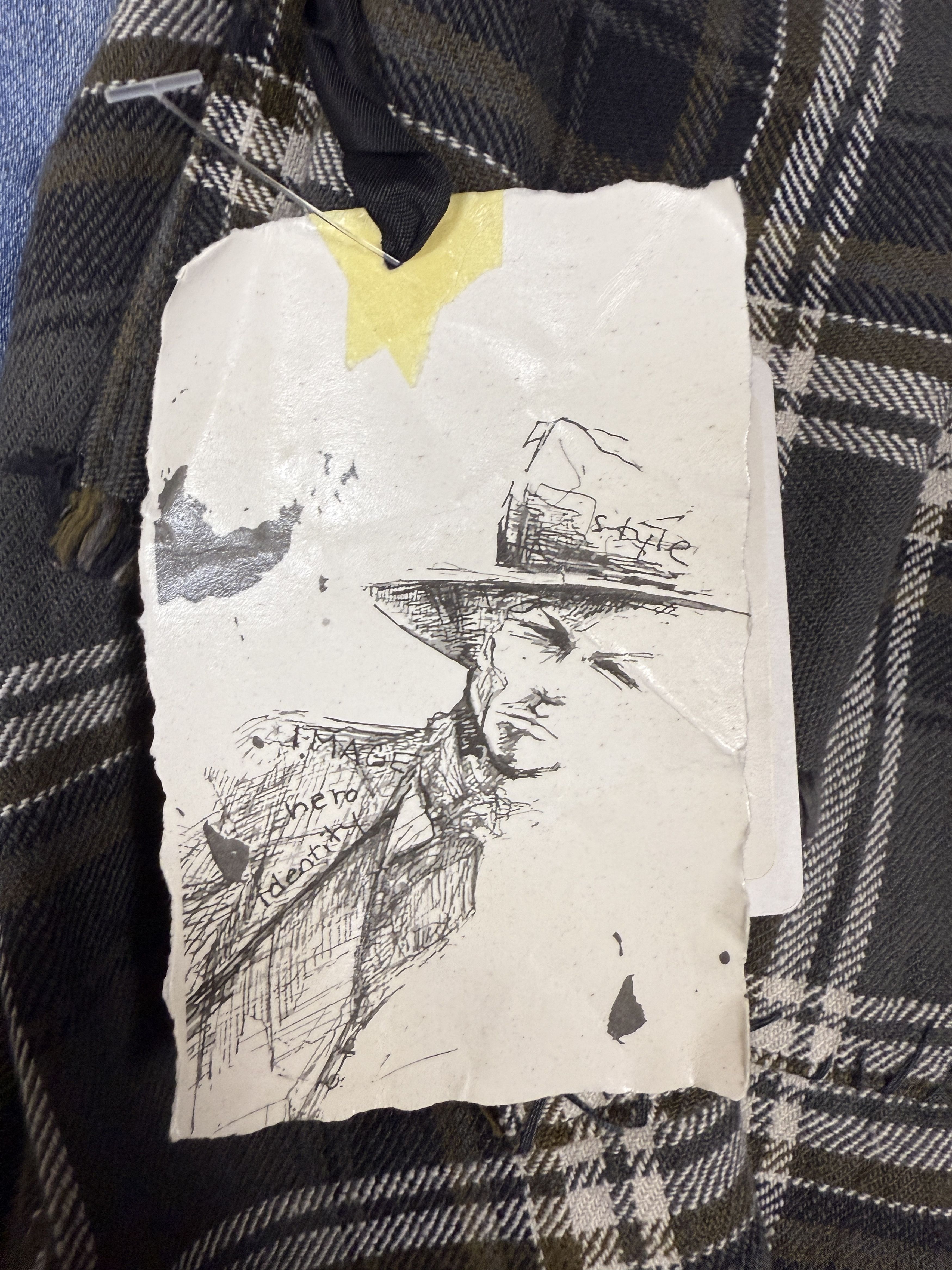 Greg Lauren $1150 Greg Lauren Mixed Plaid GL1 w/ Pockets Size US L / EU 52-54 / 3 - 8 Thumbnail
