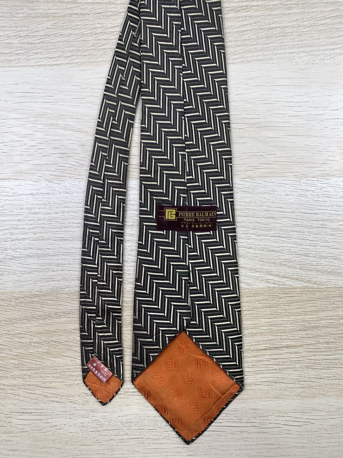 Pierre Balmain Pierre Balmain Silk Tie T99 Size ONE SIZE - 5 Thumbnail
