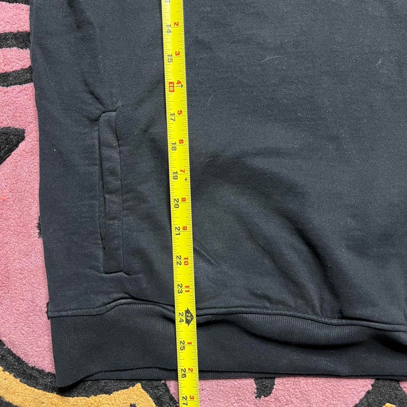 Allsaints Allsaints Embroidered Logo Pullover Hoodie Size Medium Black Size US M / EU 48-50 / 2 - 5 Thumbnail