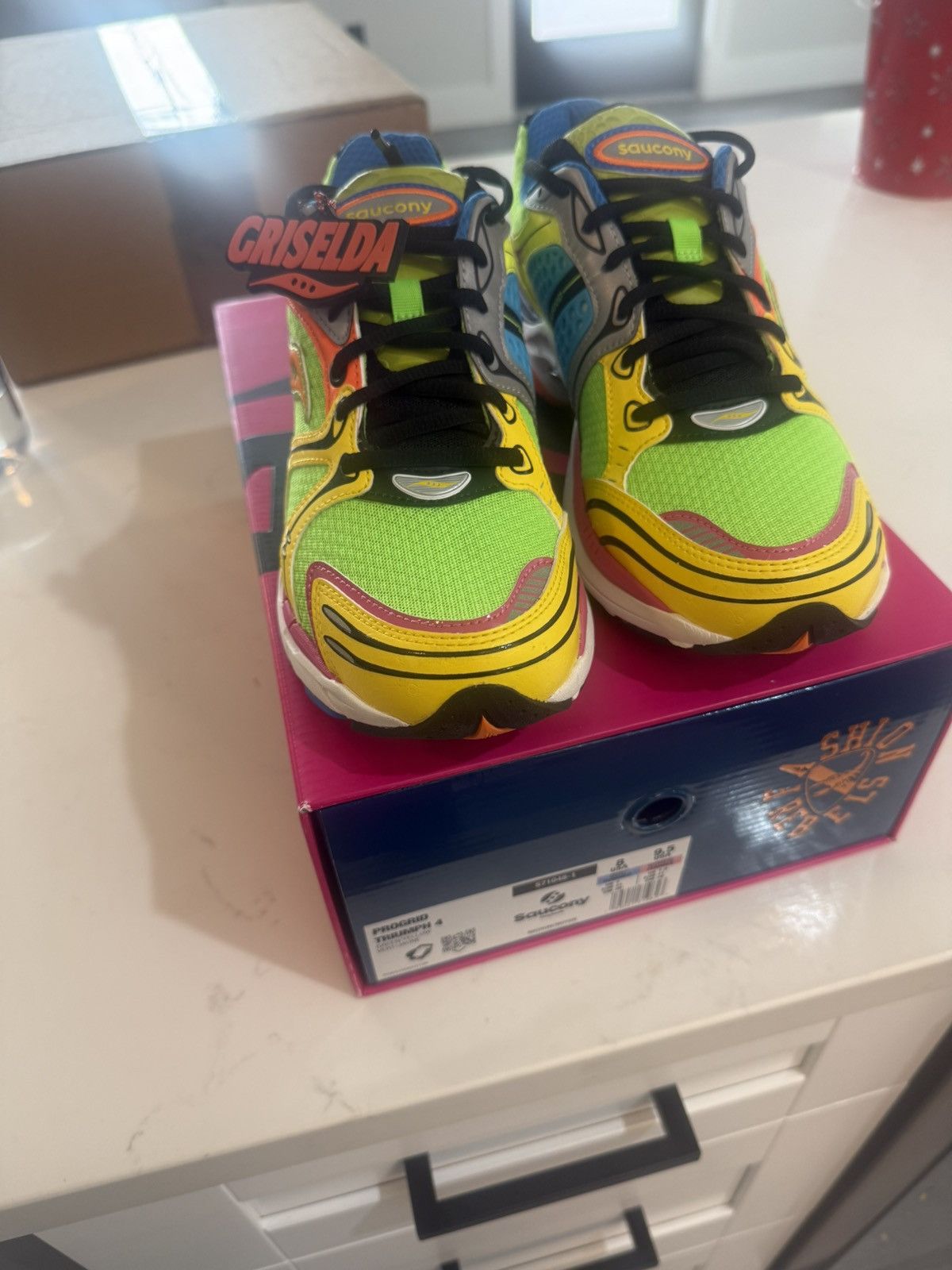 Westside Gunn X Saucony ProGrid Triumph 4 'Super Flygod' | Taglia 9.5, Nuova In Scatola