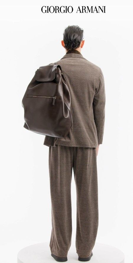 Giorgio Armani GIORGIO ARMANI Men's Large BackPack BAG SACCA ZAINO Size ONE SIZE - 8 Thumbnail