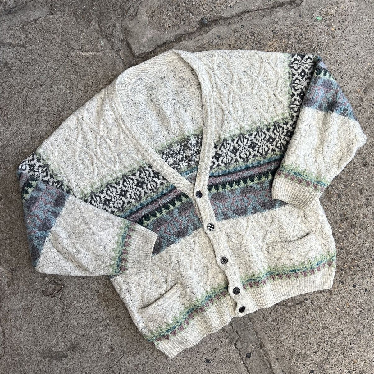Vintage Vintage Sweater Knit Boxy Oversize Coogi Y2K 90s Size US XL / EU 56 / 4 - 2 Thumbnail