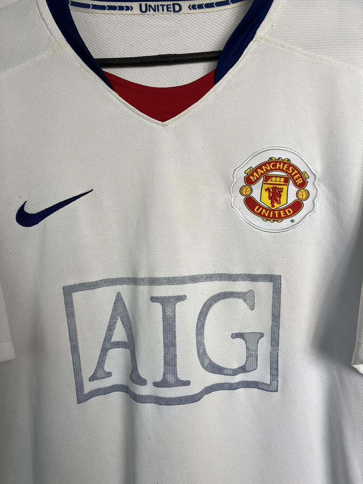 Nike Nike Manchester United 2008/2009 Soccer Jersey Size US M / EU 48-50 / 2 - 4 Thumbnail