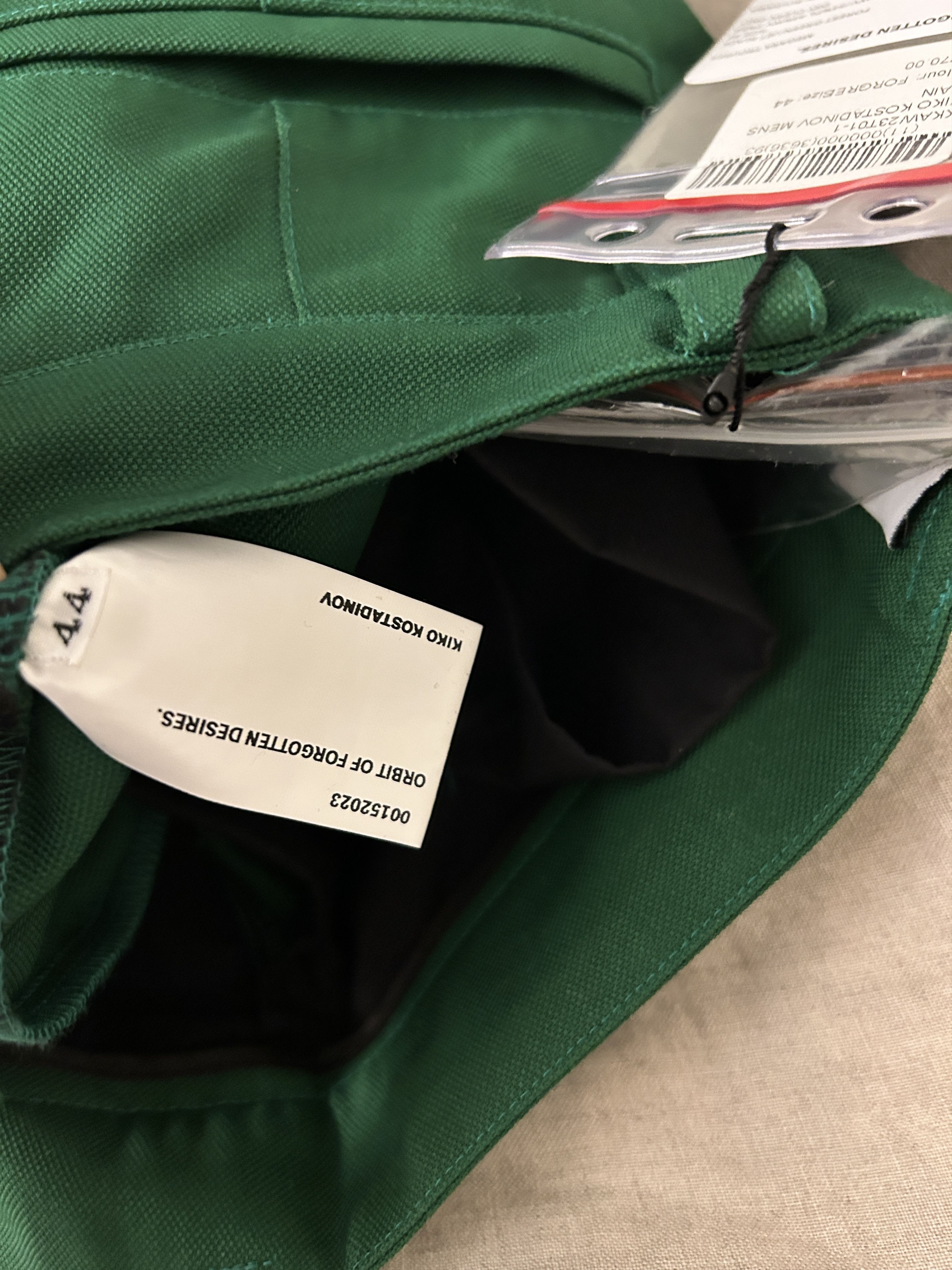 Kiko Kostadinov Kiko Kostadinov Green Megara Trousers Size US 28 / EU 44 - 7 Thumbnail