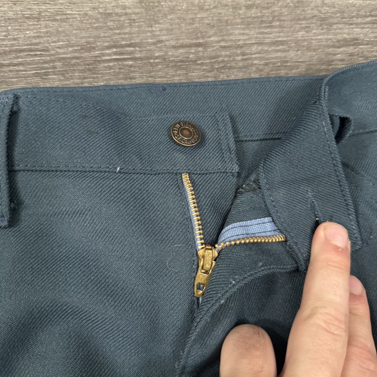 Levi's × Vintage Rare Vintage 1970s Levi’s 517 Gold label wide leg bootcut Size US 36 / EU 52 - 4 Thumbnail
