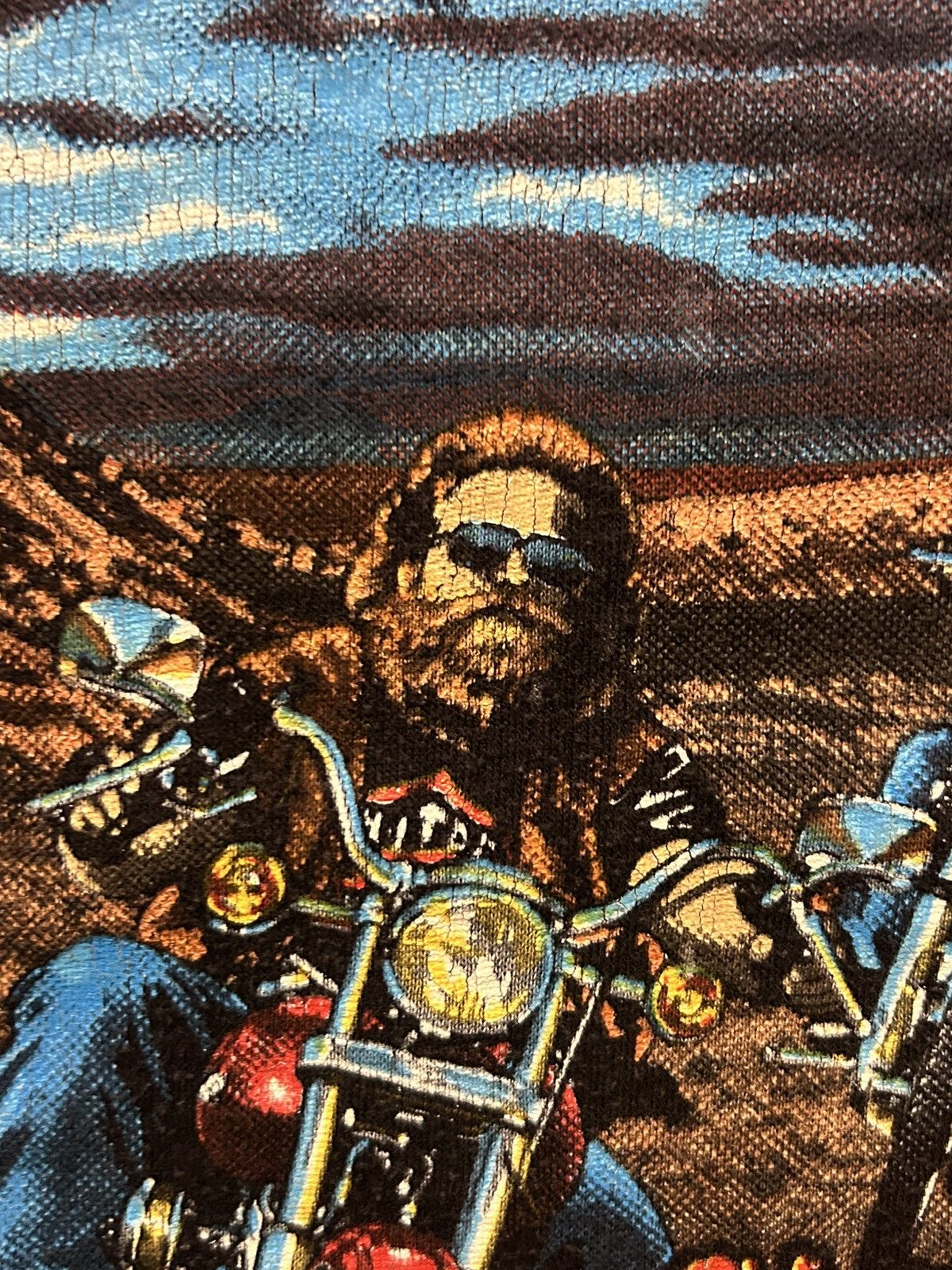 Harley Davidson Harley Davidson 1987 “Eat Dust” shirt Size US XXL / EU 58 / 5 - 6 Thumbnail