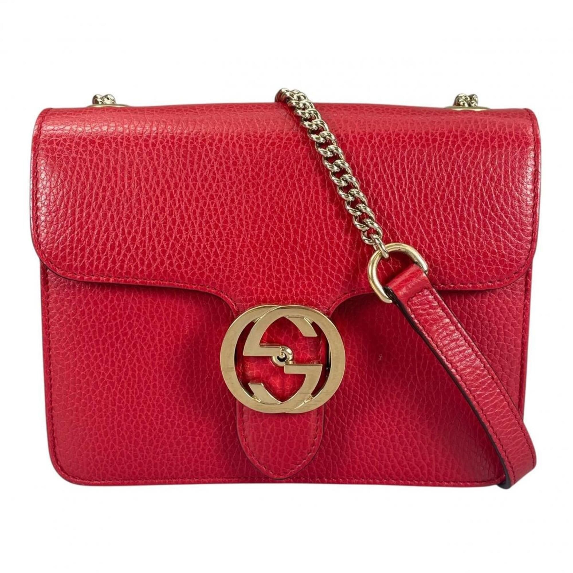 GUCCI バッグ Gucci Gucci Soho Interlocking G Tassel Chain Shoulder Bag 308983