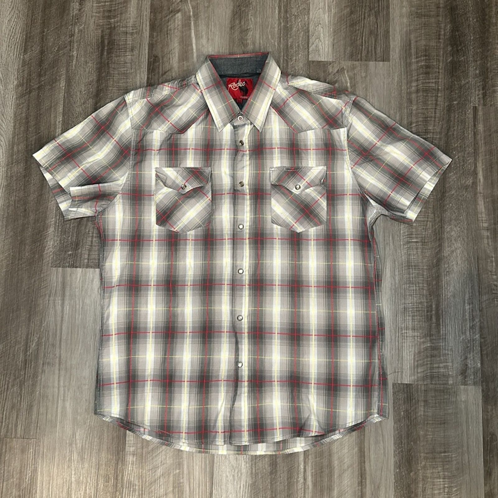 Other Rodeo Clothing Western Short Sleeve Pearl Snap Button - 2XL Size US XXL / EU 58 / 5 - 2 Thumbnail