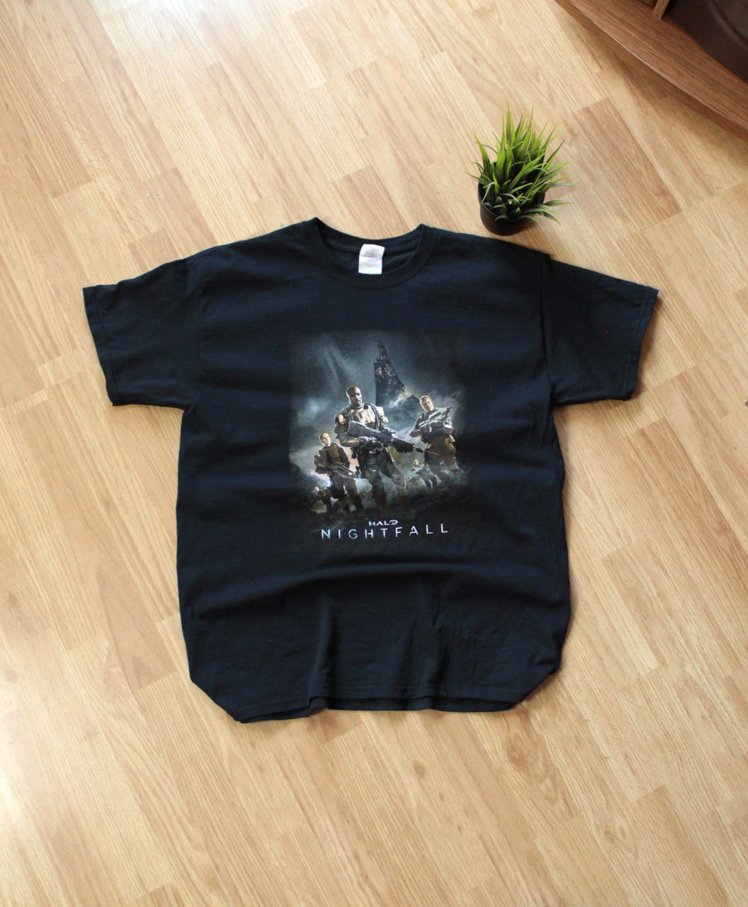 Microsoft 🔥 Vintage Halo Nightfall Promo Graphic Movie Microsoft Shirt Size US L / EU 52-54 / 3 - 1 Thumbnail