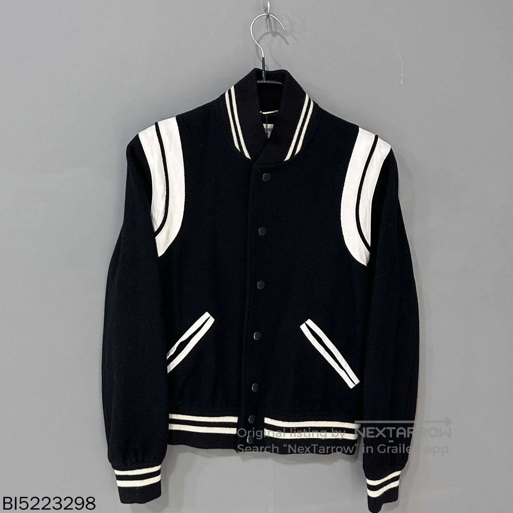 Saint Laurent Paris classic black and white baseball jersey. Size US S / EU 44-46 / 1 - 1 Thumbnail