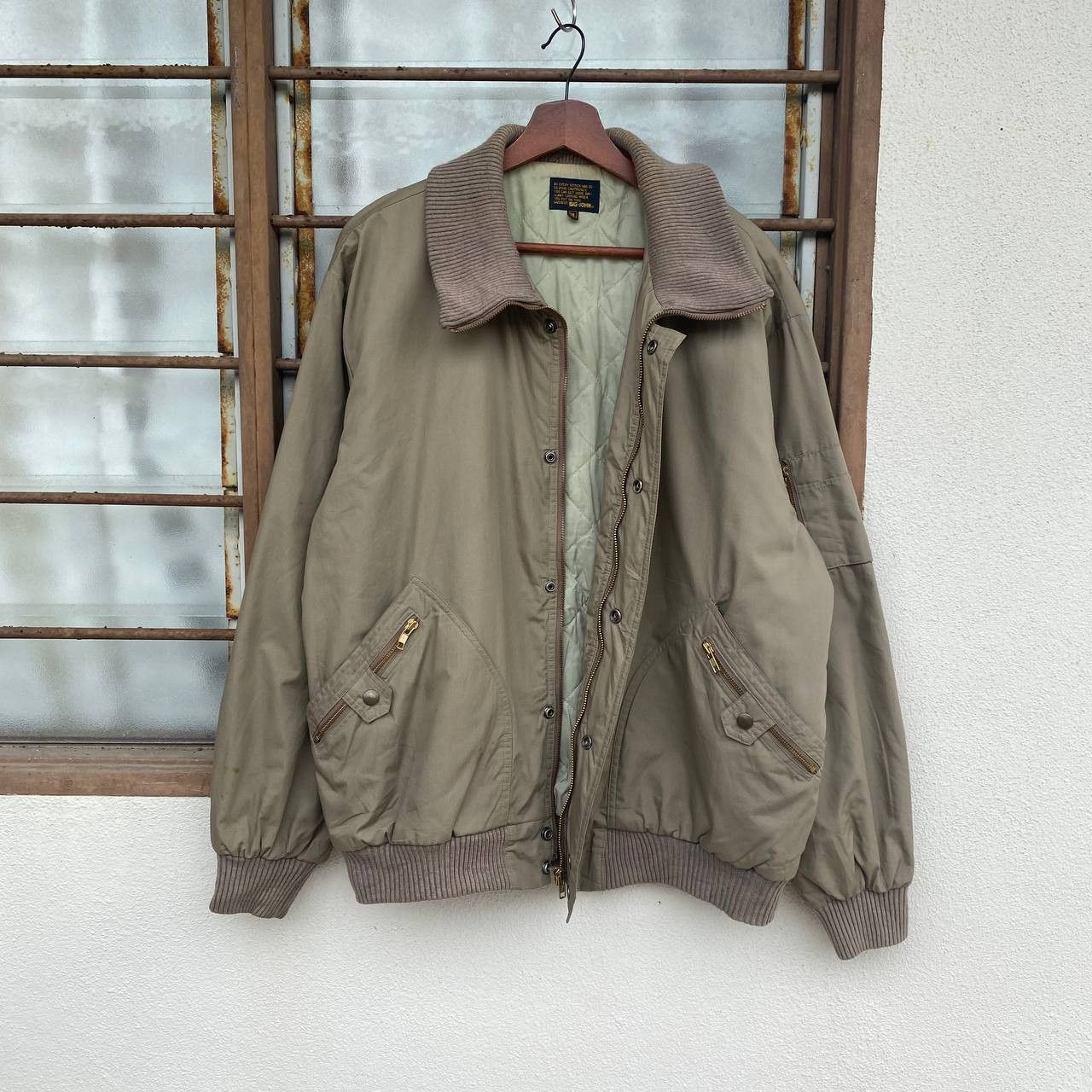 Big John VINTAGE 90S BIG JOHN BOMBER JACKET Size US XXL / EU 58 / 5 - 9 Thumbnail