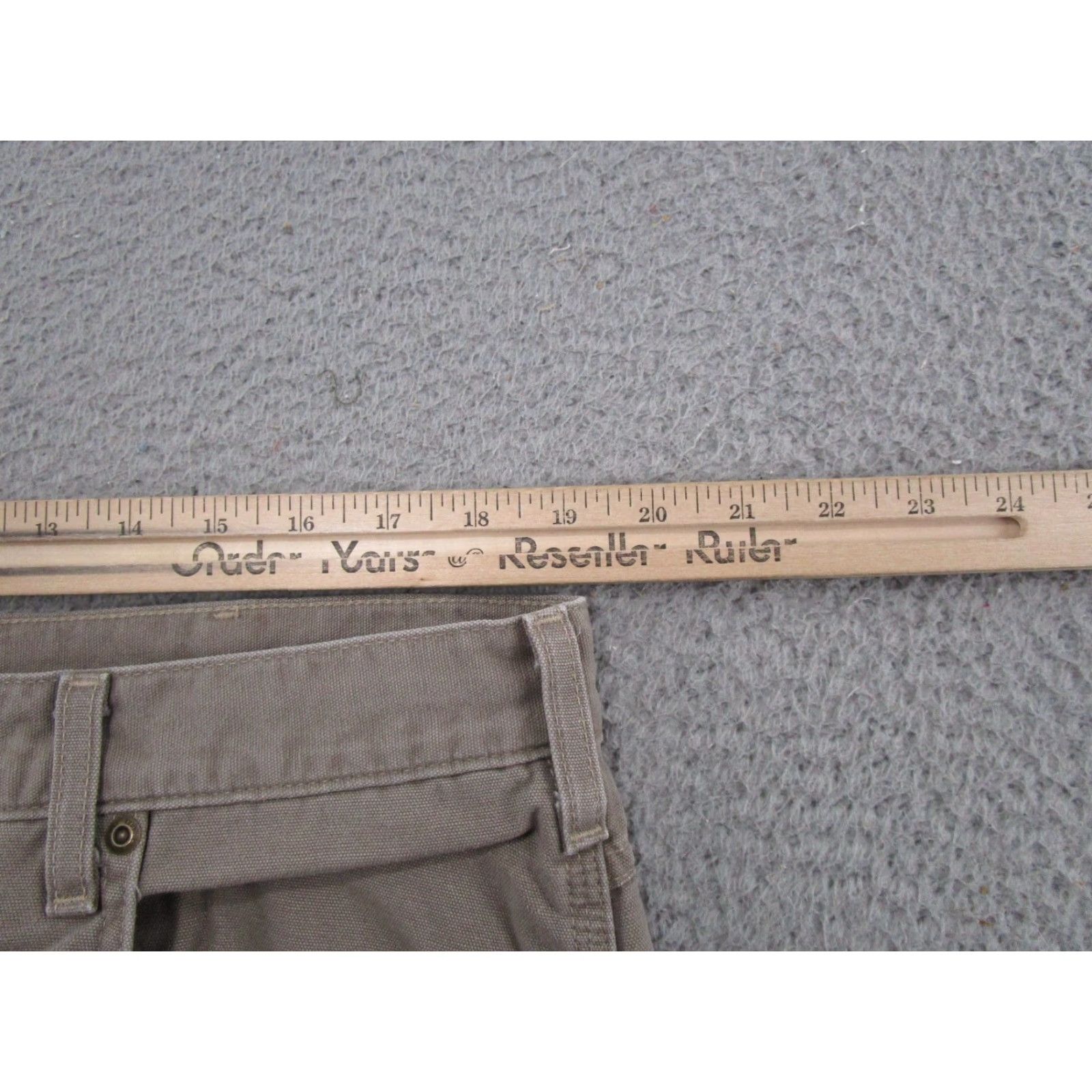 Carhartt Carhartt Pants Mens Size 38x32 Brown Duck Canvas L Carpenter Loose Fit B159 Size US 38 / EU 54 - 5 Thumbnail