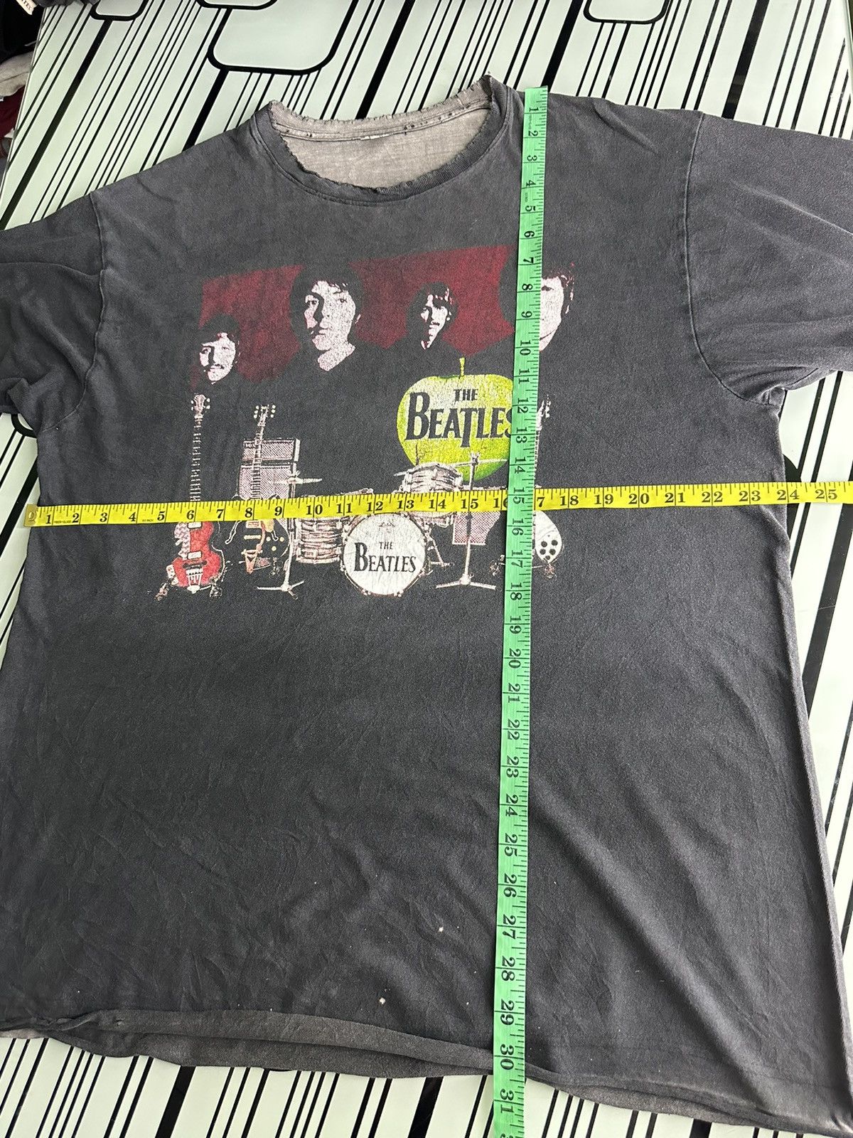 Band Tees Thrashed Vintage The Beatles Sun Faded Shirt Tee Size US L / EU 52-54 / 3 - 16 Thumbnail