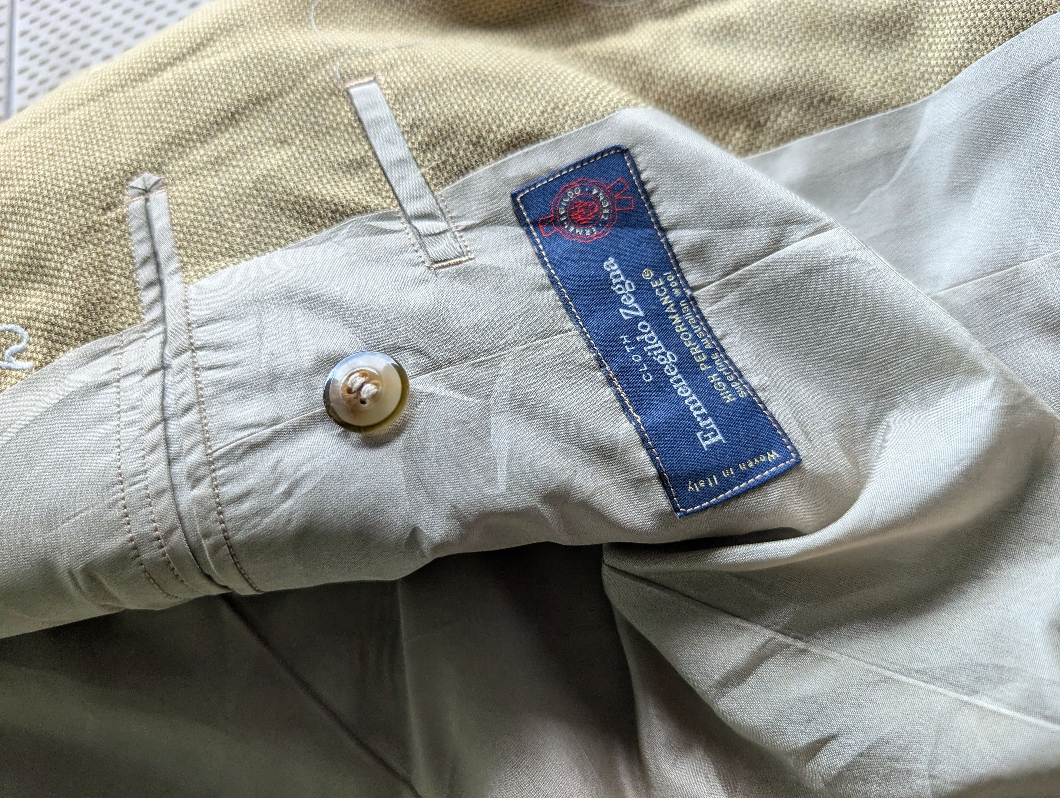 Ermenegildo Zegna Vintage Zegna Italy Blazer Size 40S - 10 Thumbnail