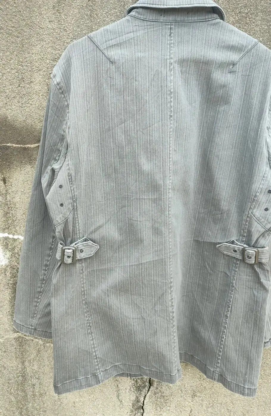 Designer × Japanese Brand Urban Taste Gray Pinstripe Workwear Jacket (Size 2L) Size US L / EU 52-54 / 3 - 10 Thumbnail