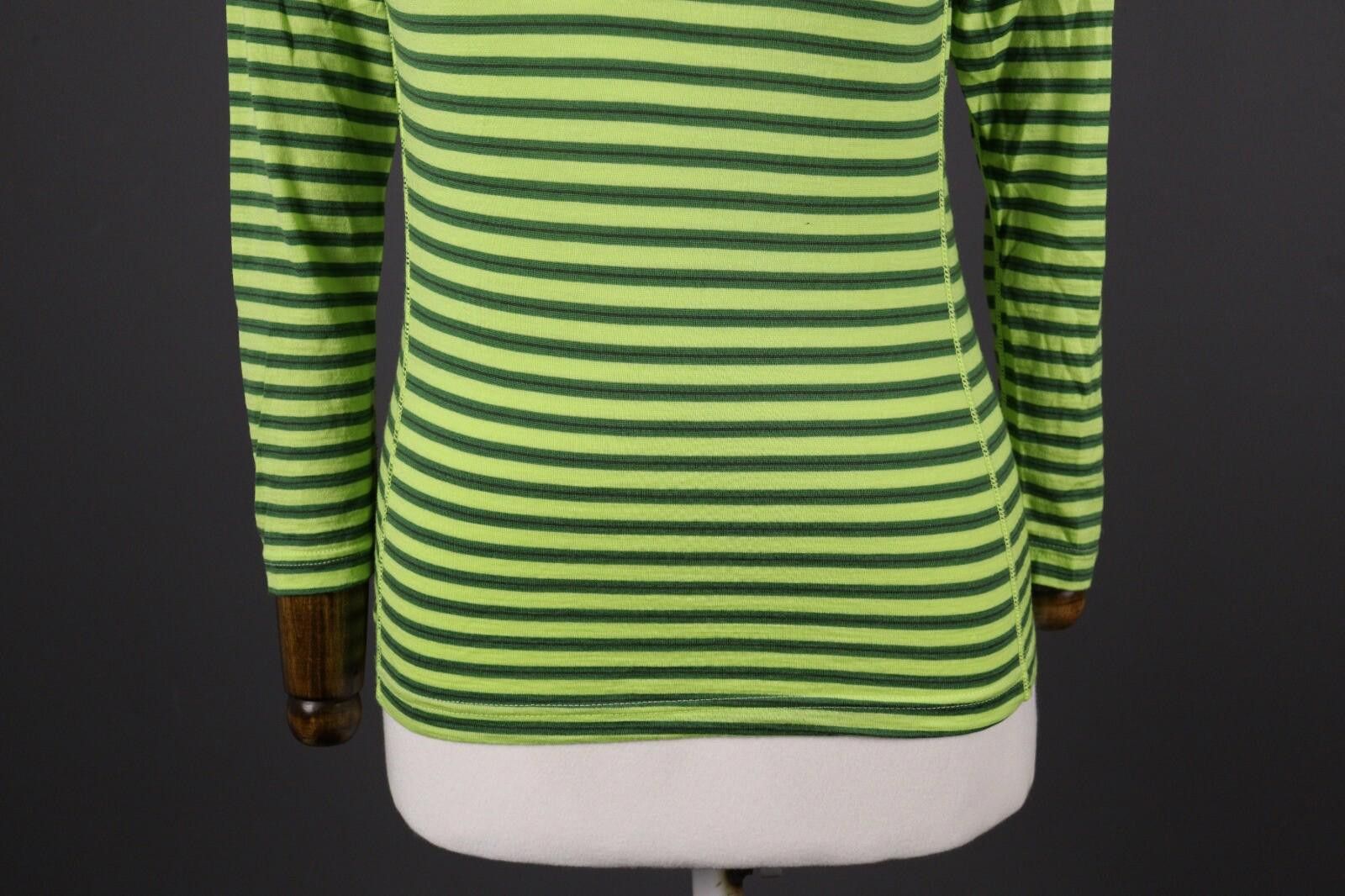Designer Devold Breeze Multicolor Stripe Wool Base Layer Size XS Size XS / US 0-2 / IT 36-38 - 3 Thumbnail