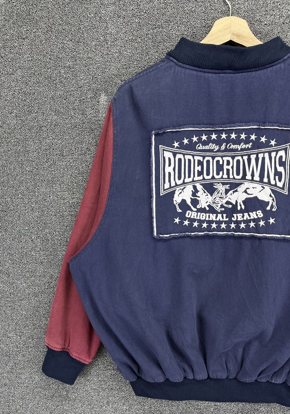 Japanese Brand Vintage Rodeo Crown Spellout Rare Hooded Jacket Size US L / EU 52-54 / 3 - 3 Thumbnail