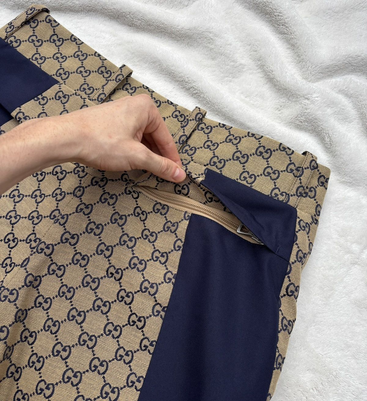 Gucci Gucci Monogram Canvas Workwear Pants Size US 34 / EU 50 - 6 Thumbnail