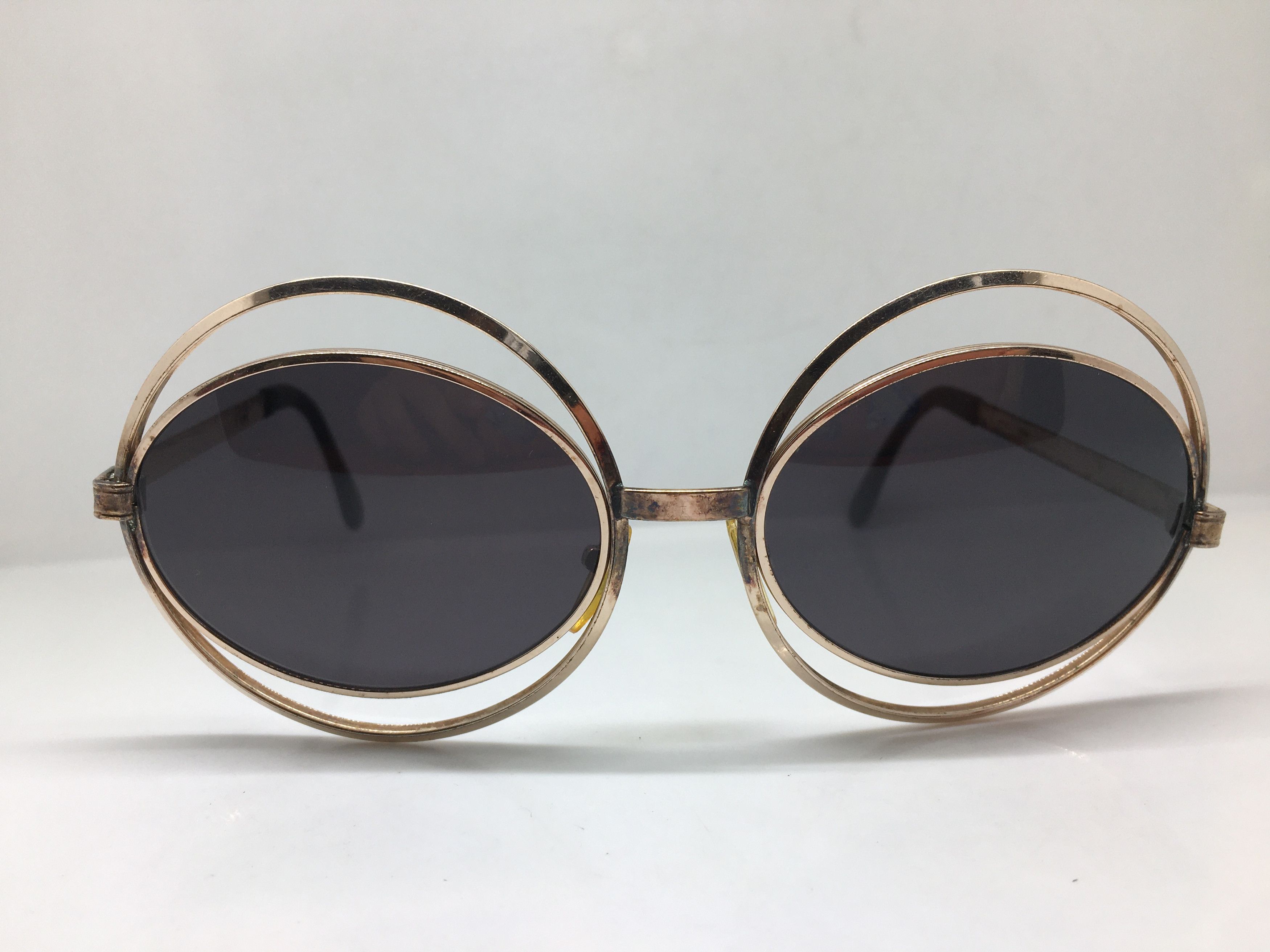 Vintage Vintage 60s Swank Space Age OP ART COUTURE Sunglasses Size ONE SIZE - 1 Thumbnail