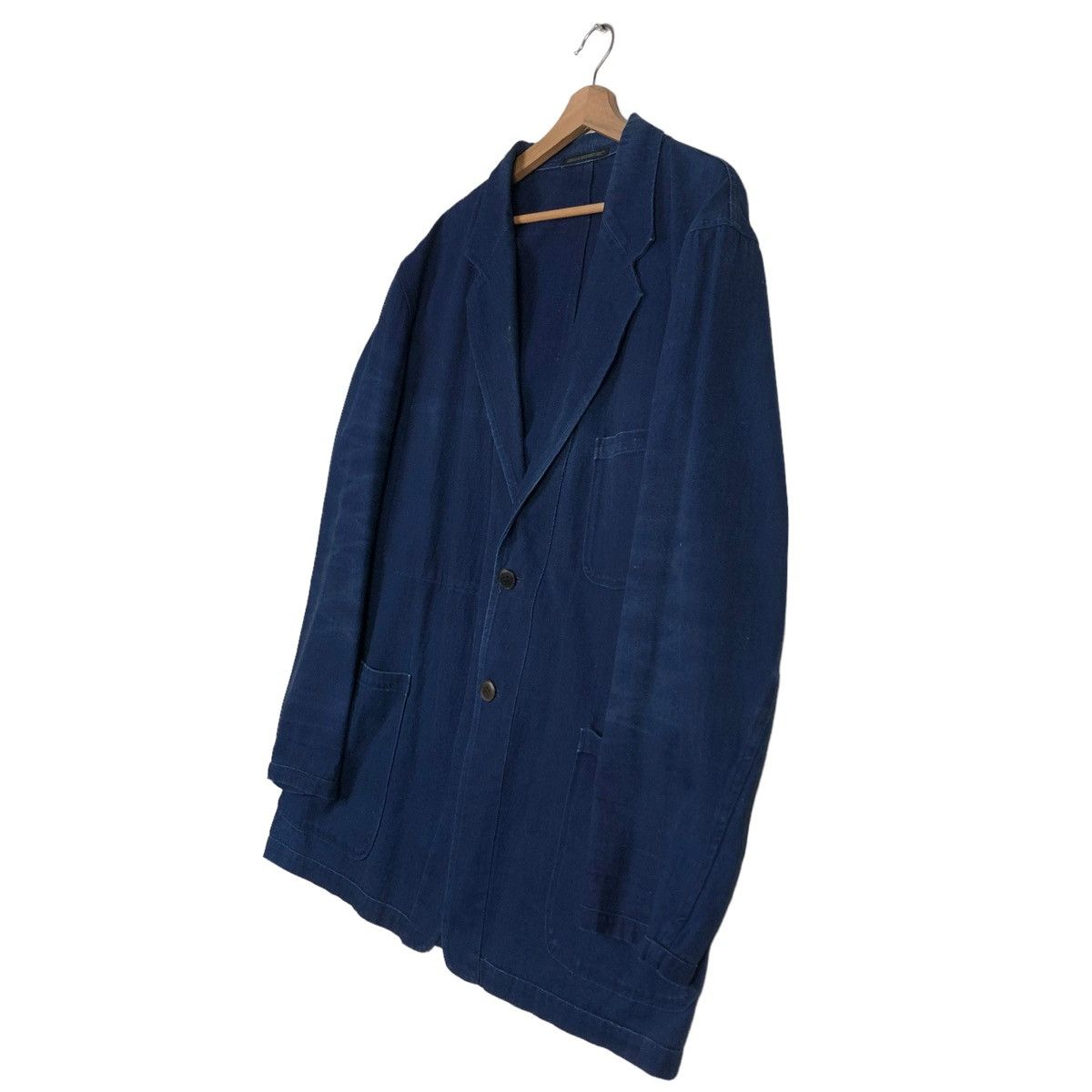 Yohji Yamamoto AUTUMN WINTER 1996 YOHJI YAMAMOTO POUR HOMME DENIM OVERSIZE Size US M / EU 48-50 / 2 - 2 Thumbnail