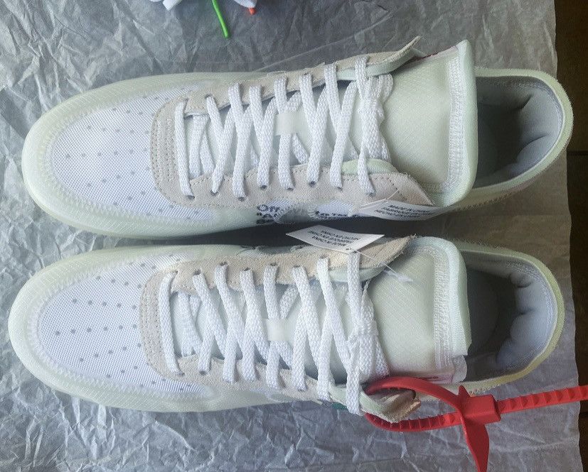 Nike Nike Off-White Air Force 1 (The Ten) Size US 12 / EU 45 - 17 Thumbnail