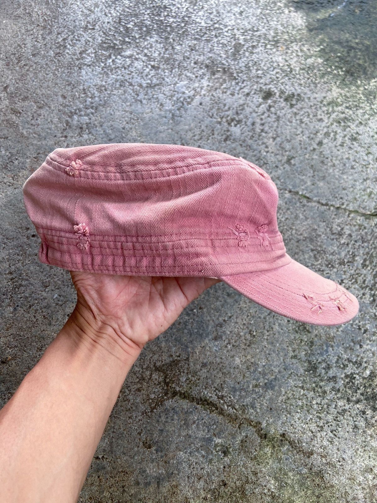 Japanese Brand JAPANESE SKULL DISTRESSED COMMANDO CAPS Size ONE SIZE - 7 Thumbnail