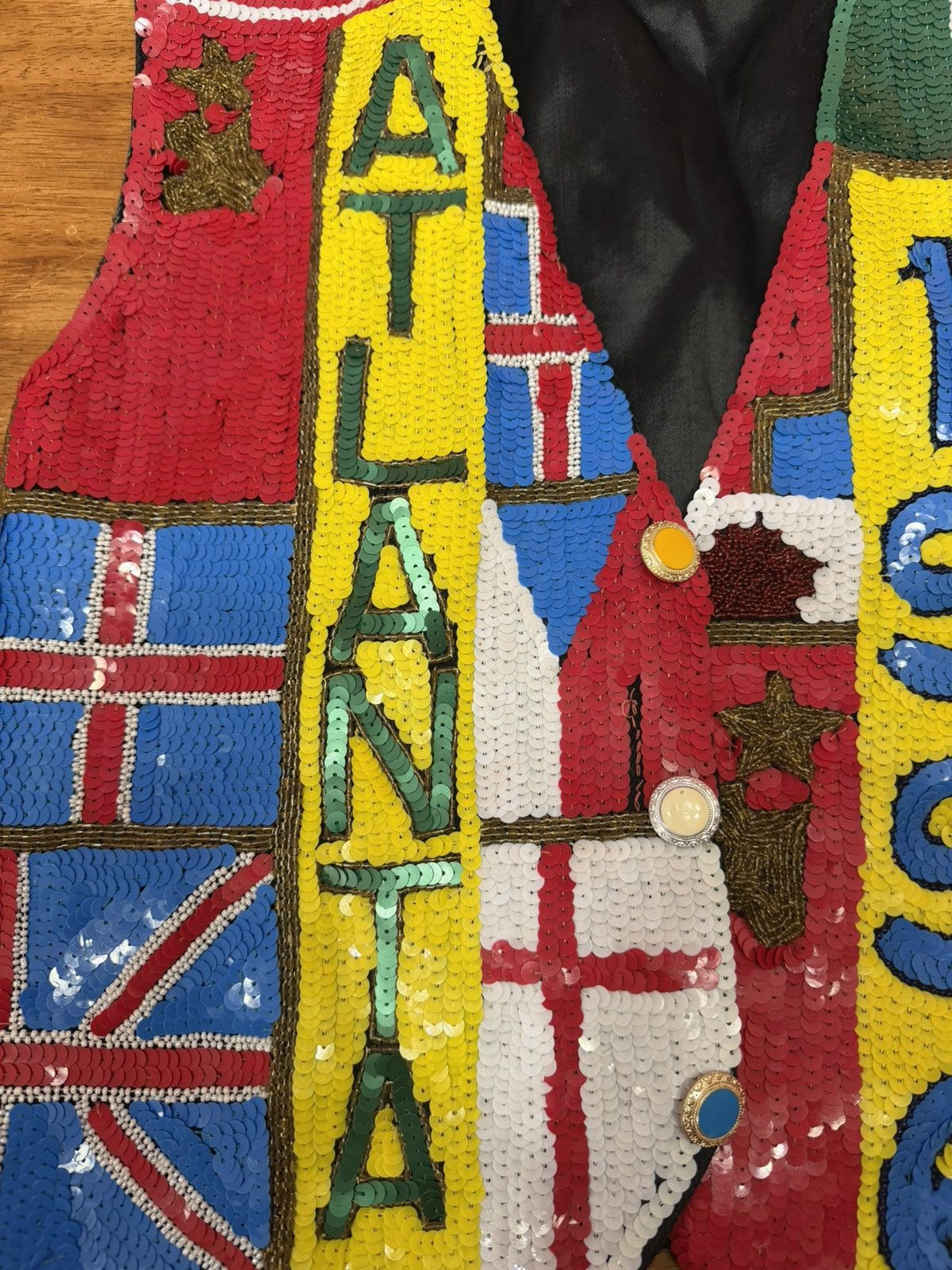 Other Vintage 1996 Atlanta Olympics Sequin Vest Sz Small Medium Size S / US 4 / IT 40 - 11 Thumbnail