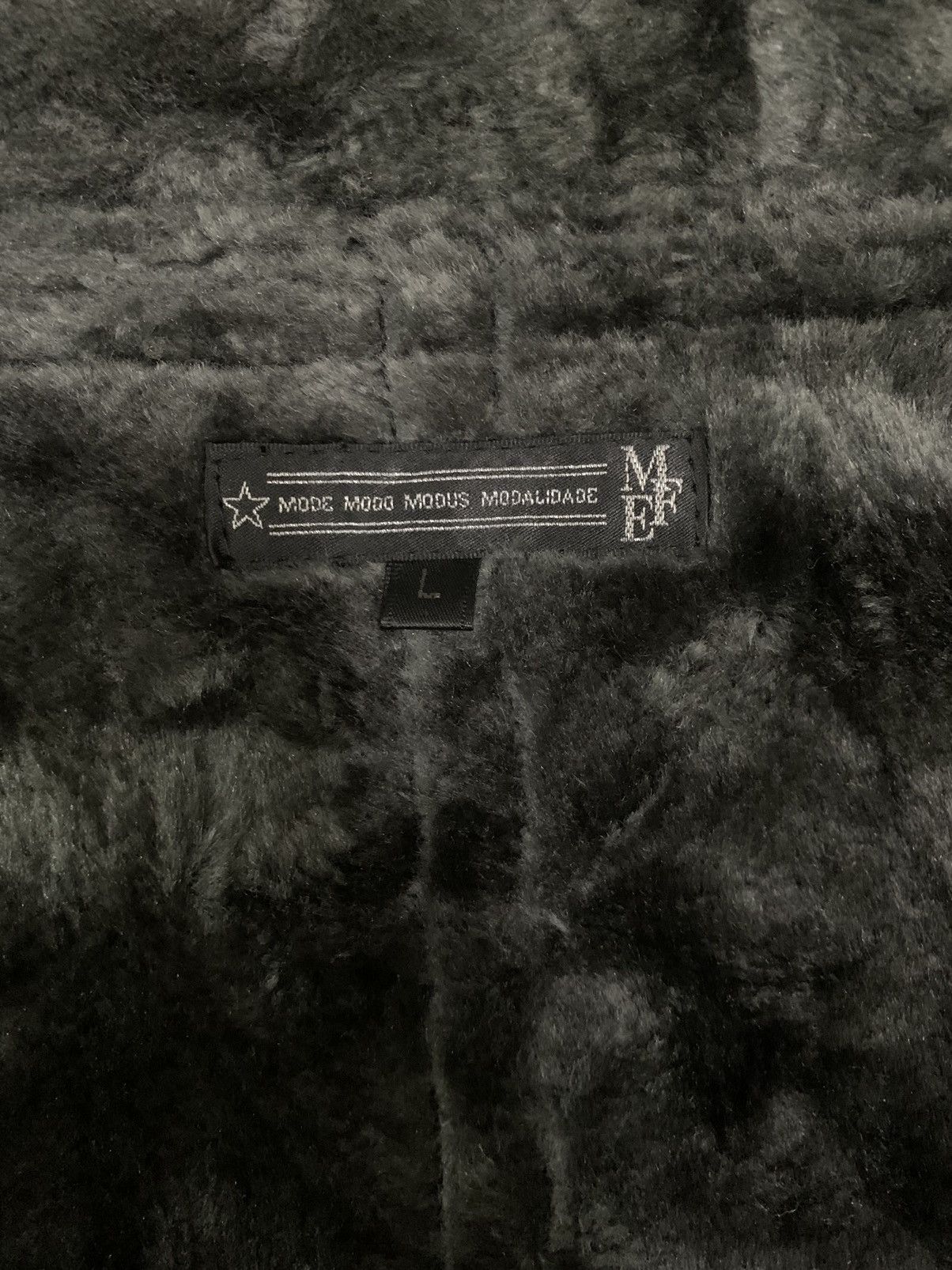 Japanese Brand Japanese Brand MFE Faux Leather Sherpa Lined B3 Jacket Size US M / EU 48-50 / 2 - 14 Thumbnail