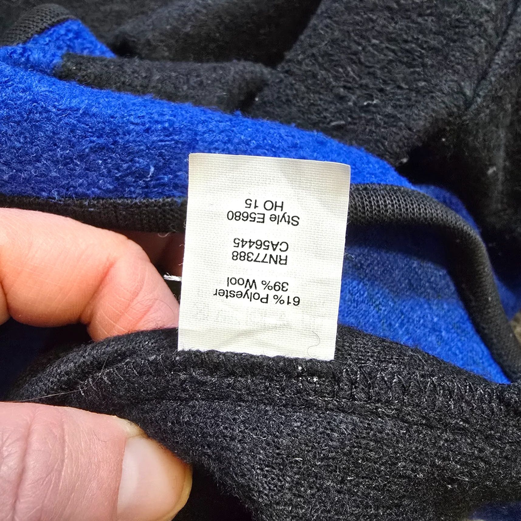 Madewell Madewell Sweater Top Shirt Womens Size Large Blue Black Stripe Wool Blend Boxy Casual Size L / US 10 / IT 46 - 7 Thumbnail