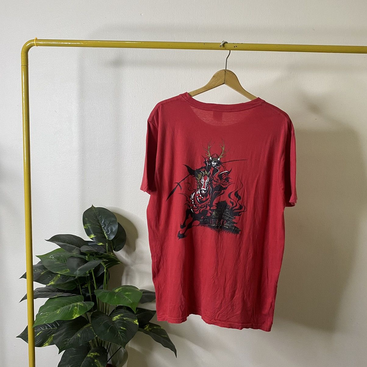 Japanese Brand Y2K Sanada Nobushige Osaka Castle Japanese Samurai Warrior T Size US L / EU 52-54 / 3 - 1 Thumbnail