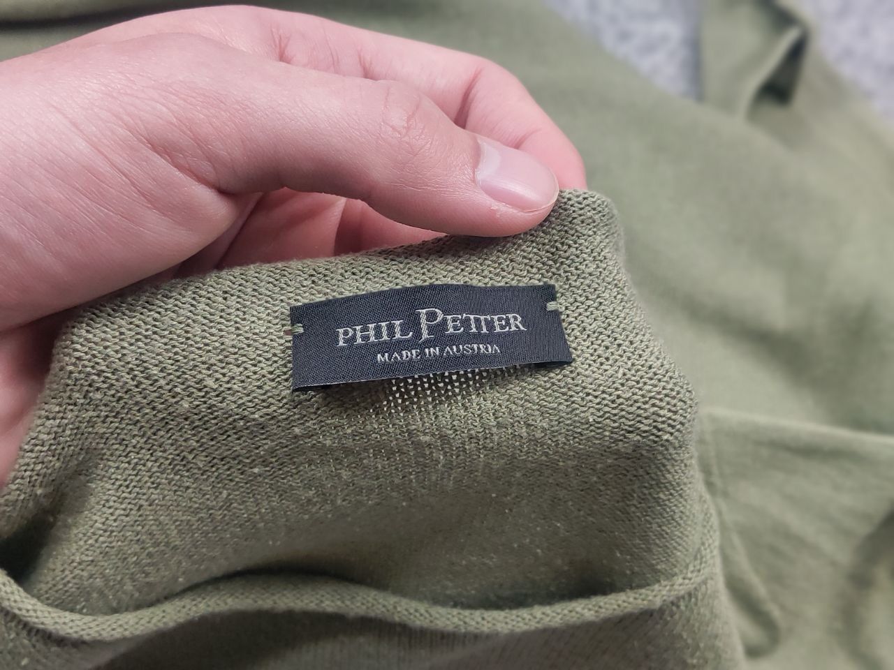 Other Phil Petter Premium Silk Pullover round neckline long sleeve Size US M / EU 48-50 / 2 - 11 Thumbnail