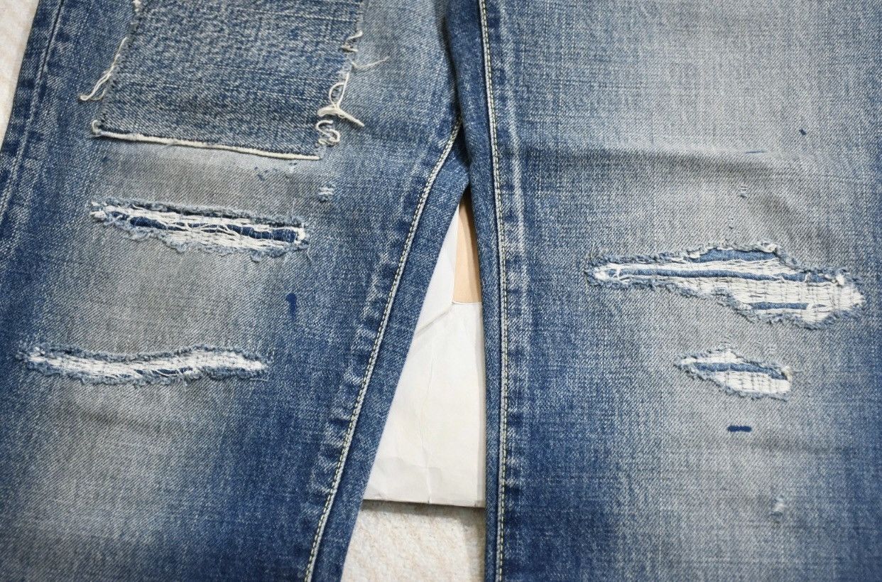 Visvim Visvim Social Sculpture 04 Damaged-14 04D14 Destroy Jeans Size US 34 / EU 50 - 6 Thumbnail