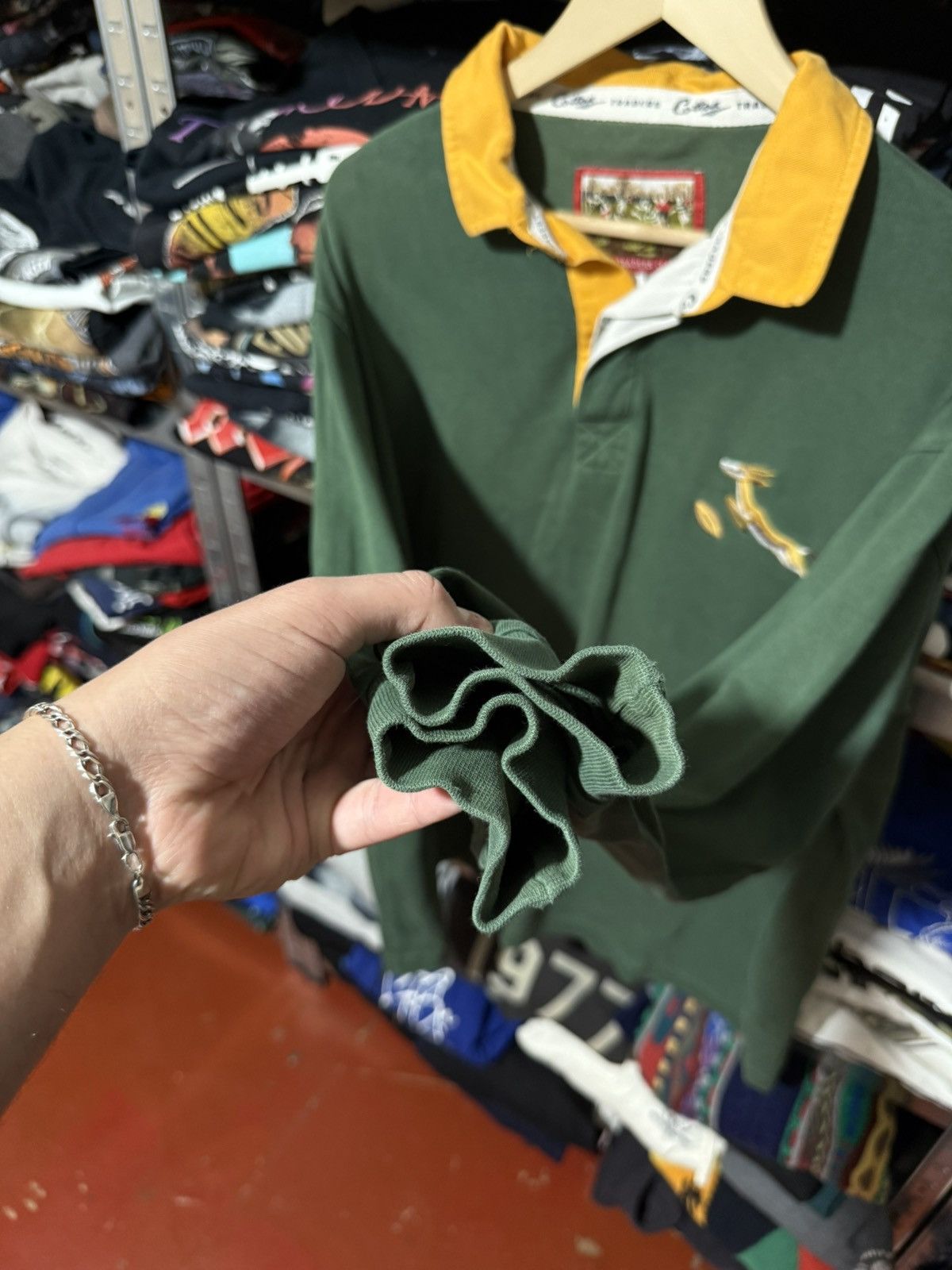 Cotton Traders Vintage 90s Cotton Traders South Africa Rugby Jersey Size US XXL / EU 58 / 5 - 6 Thumbnail