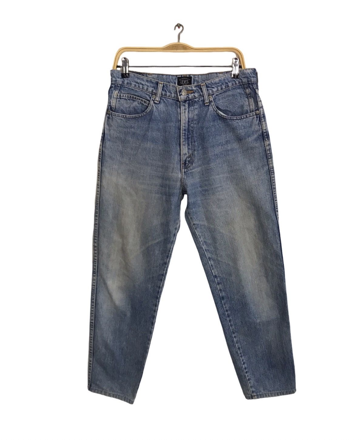 Levi's Vintage Clothing Levi's Strauss Japan Zipper Beauty Fade Denim Baggy Straight Size US 32 / EU 48 - 2 Thumbnail