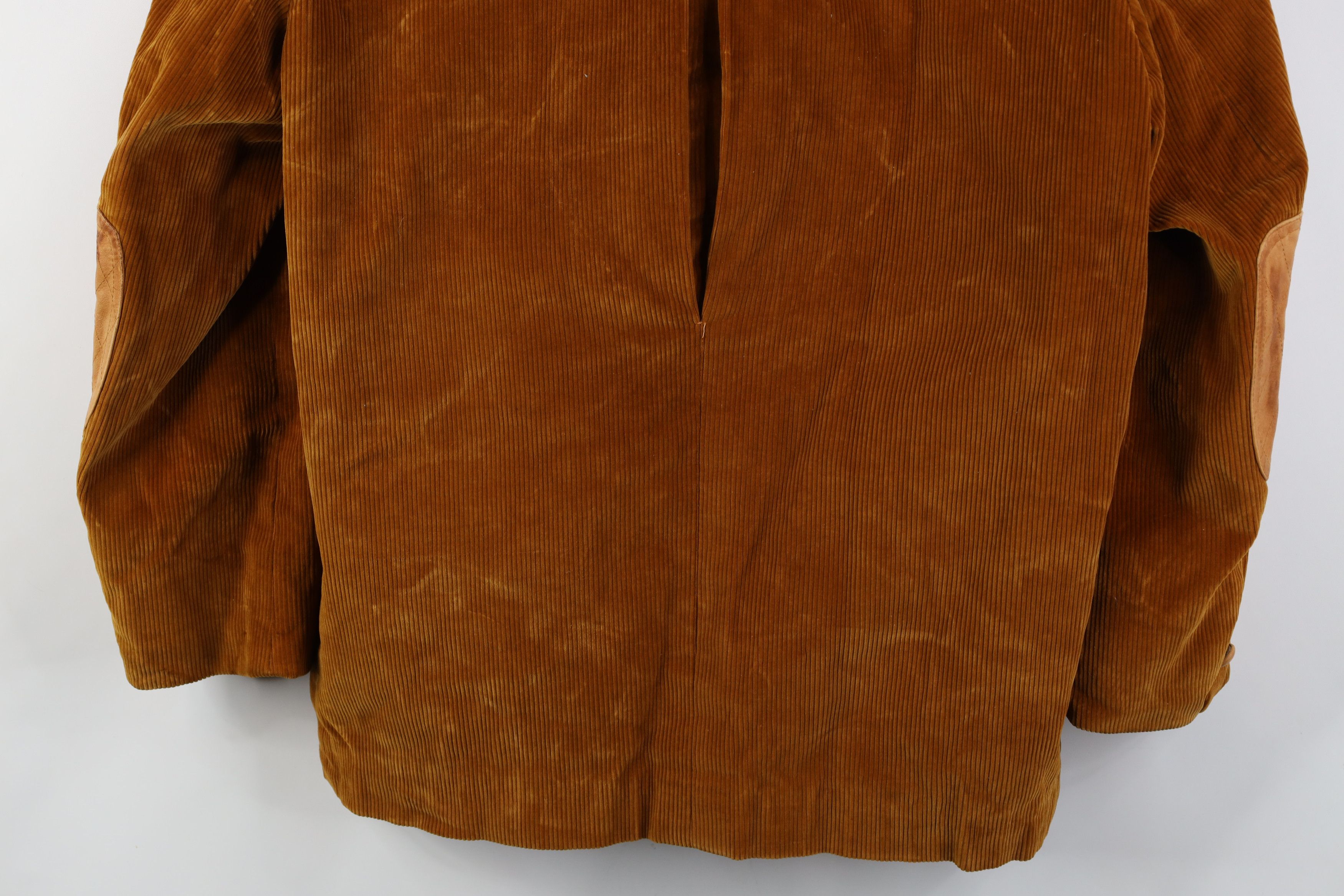 Vintage Vintage 70s Streetwear Elbow Patch Corduroy Blazer Jacket Size US L / EU 52-54 / 3 - 15 Thumbnail