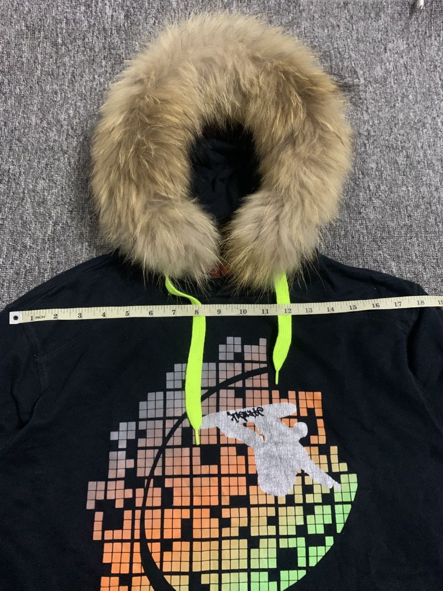 If Six Was Nine Airwalk Skate Black Faux Fur Hoodie Size US L / EU 52-54 / 3 - 11 Thumbnail